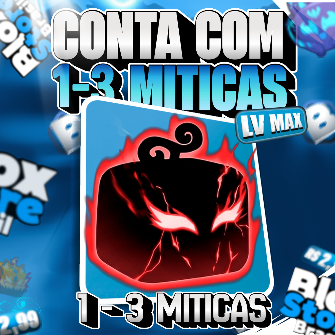 🍉 Lvl Max + 1-5 Frutas Míticas No Inventário (Preço Histórico)