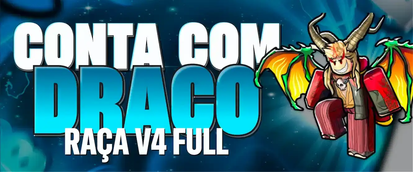 🐲 Lvl Max + Ghm + Raça V4 Full Draco