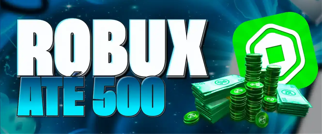 👌 Conta Roblox Promoter - Até 500 Robux + Bônus