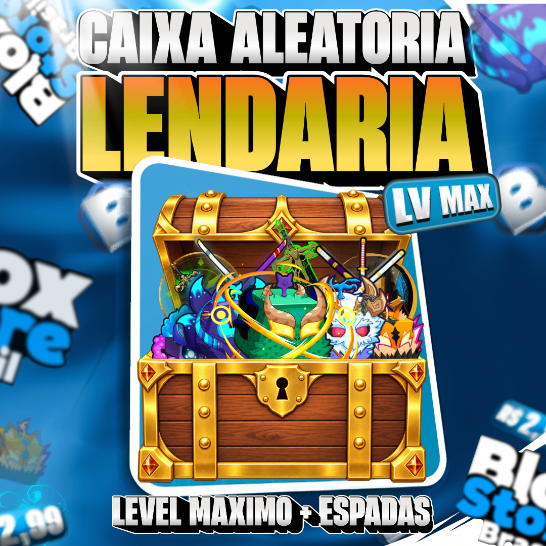 👑 Caixa Aleatória LENDÁRIA