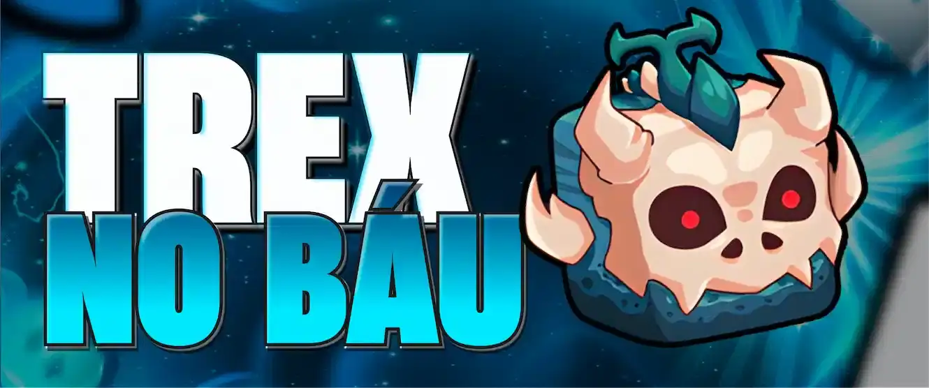 🦖 Lvl Max + Trex No Inventário + Ghm