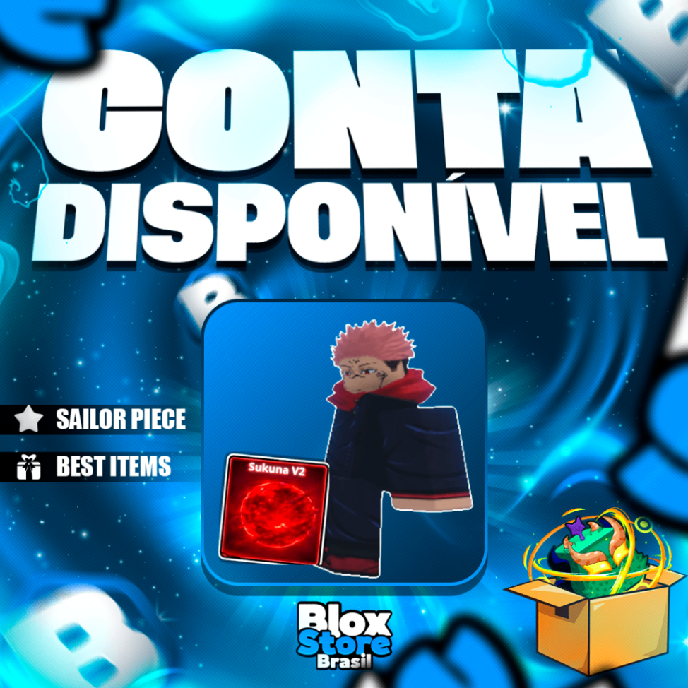 🩸 Conta level maximo + SUKUNA V2