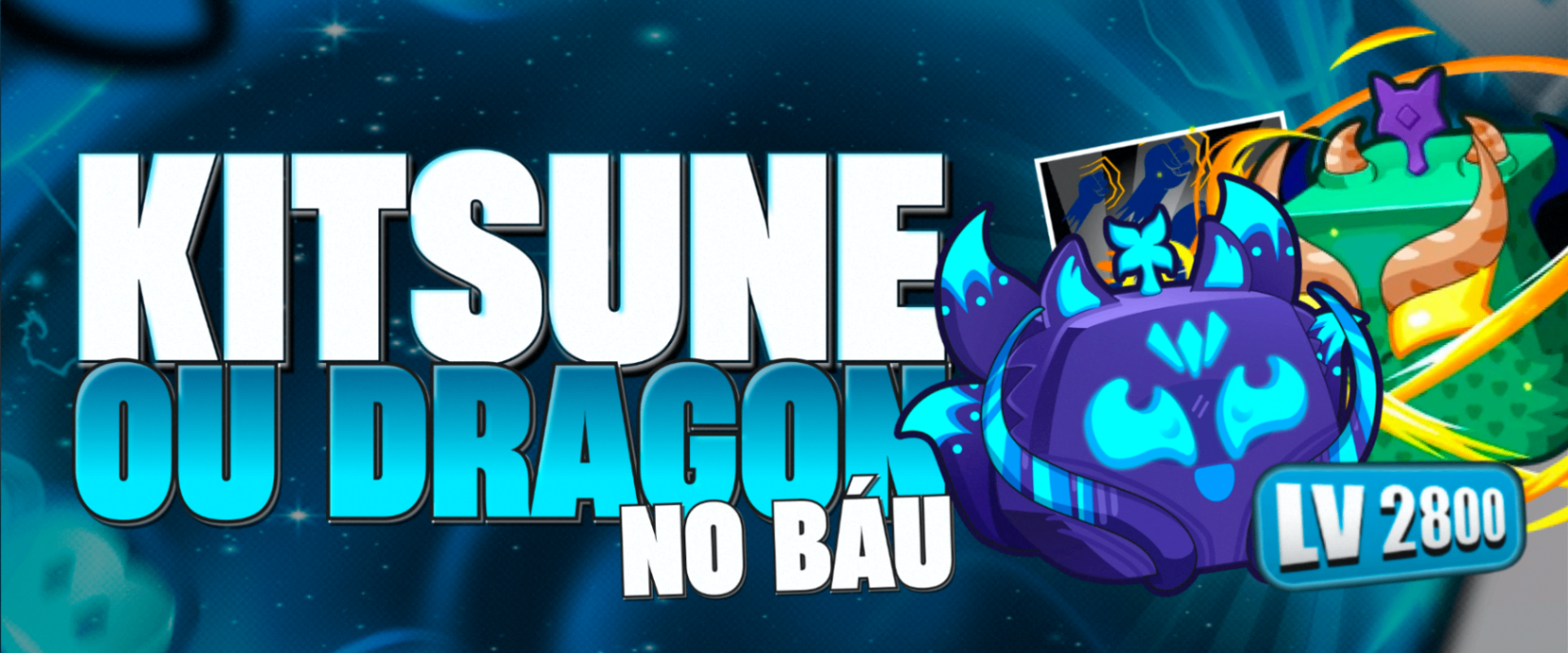 🎁 DRAGON OU KITSUNE GARANTIDA!