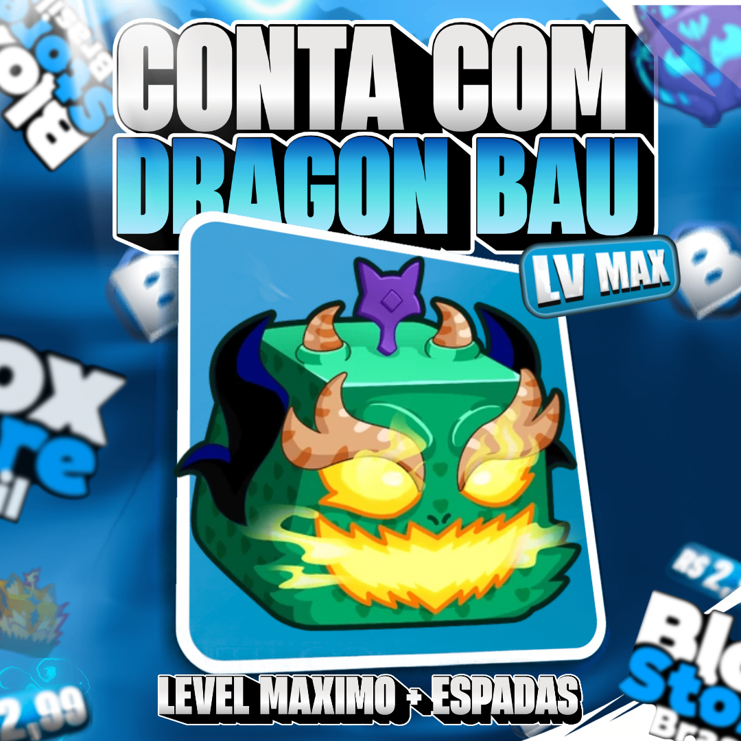 🐉 Lvl Max + Ghm + Dragon West No Inventário