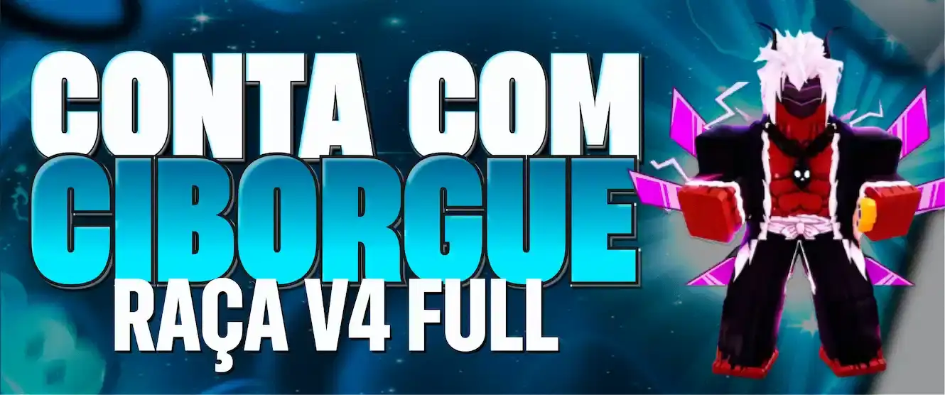 🤖 Lvl Max + Ghm + Raça V4 Full Ciborgue
