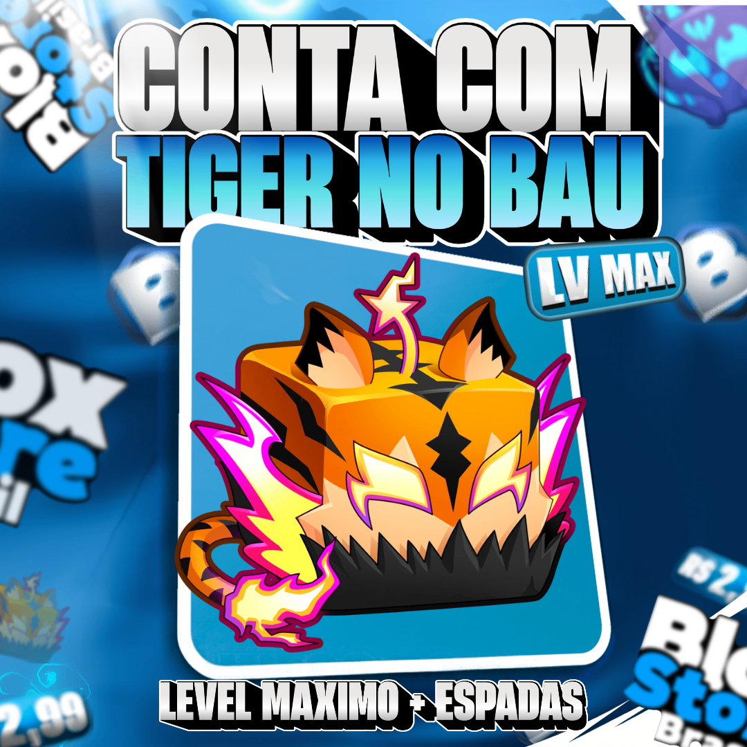 🐯 Lvl Max + Ghm + Tiger Rework No Inventário (Promoção Do Ano)