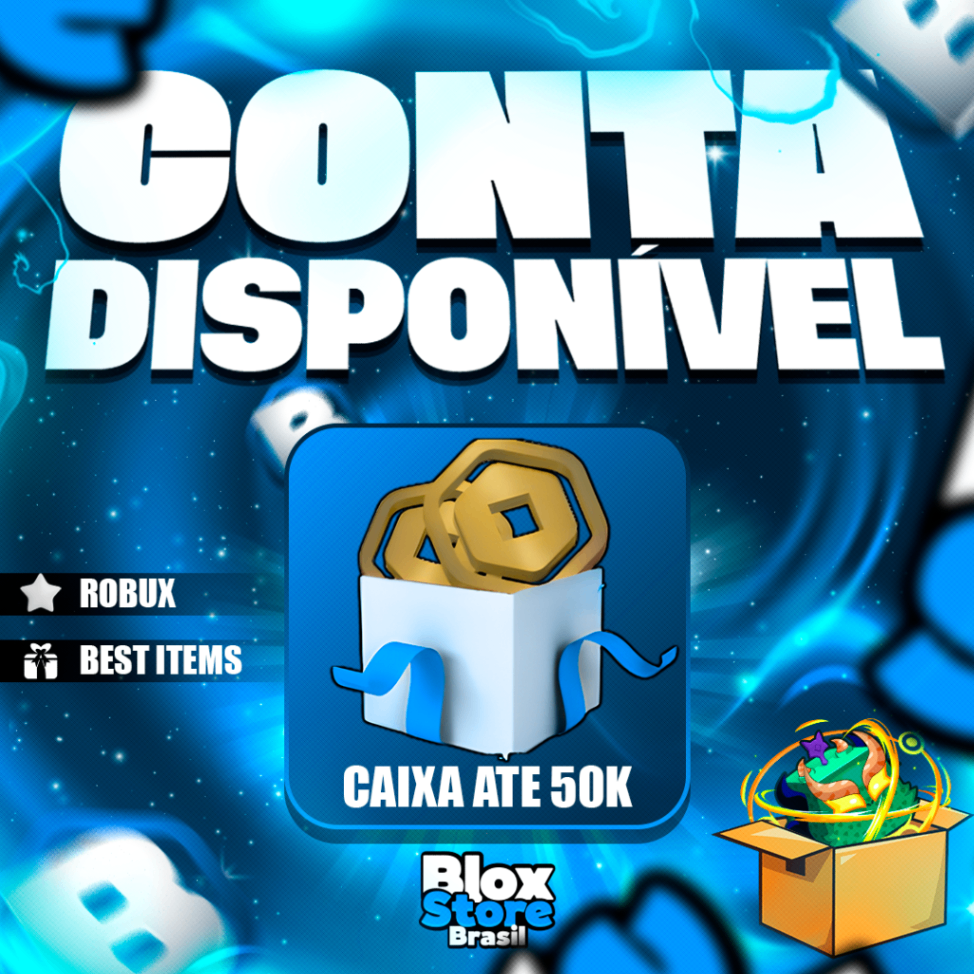 💎 CAIXA ROBUX –  até 50.000 Robux