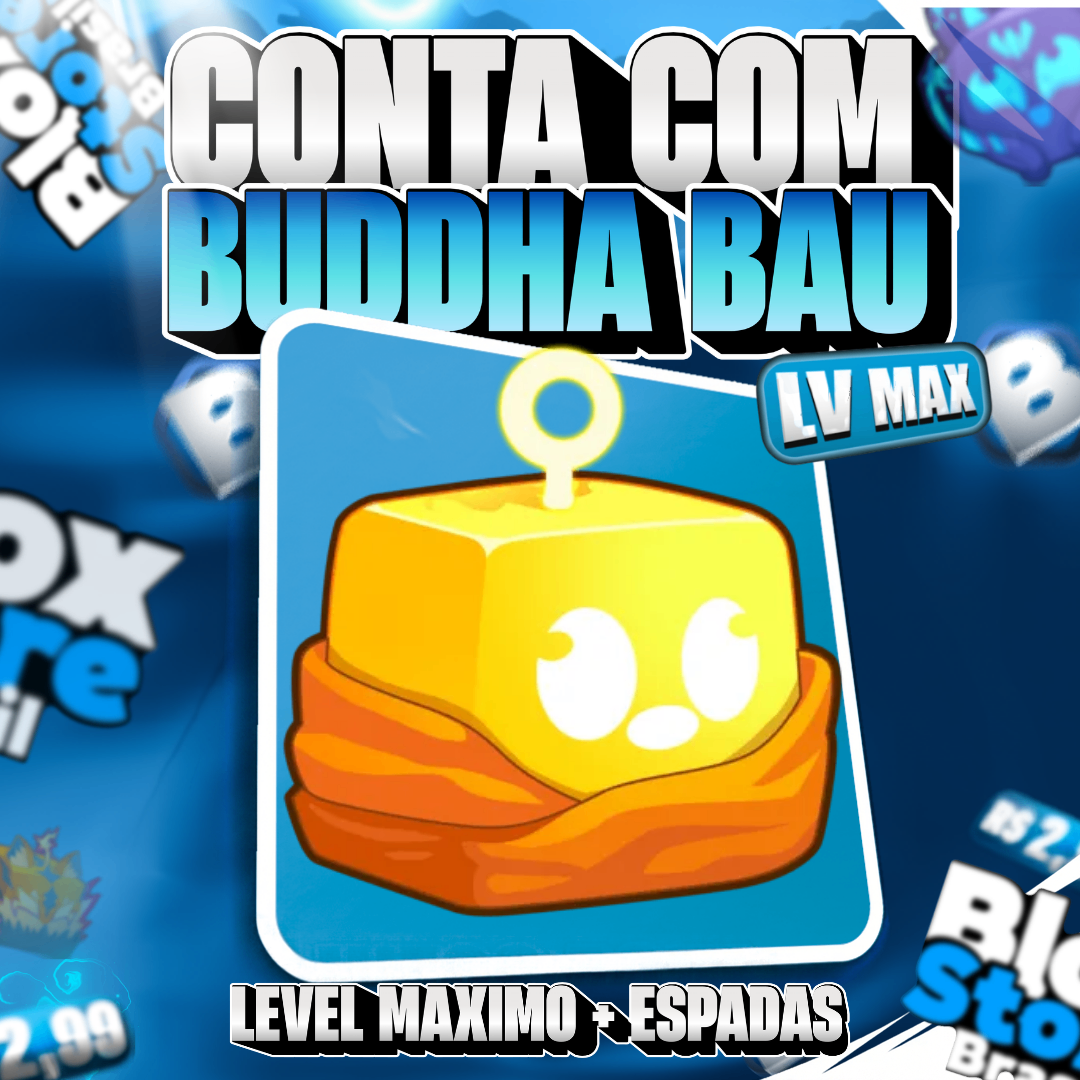 🧘 Lvl Max + Ghm + Budha No Inventário